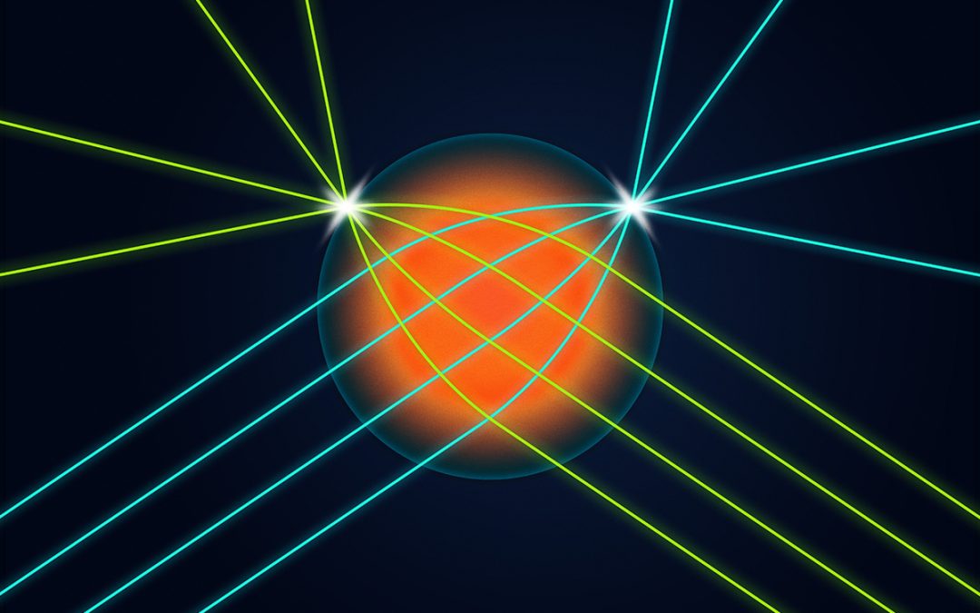 Researchers confront optics and data-transfer challenges with 3D-printed lens