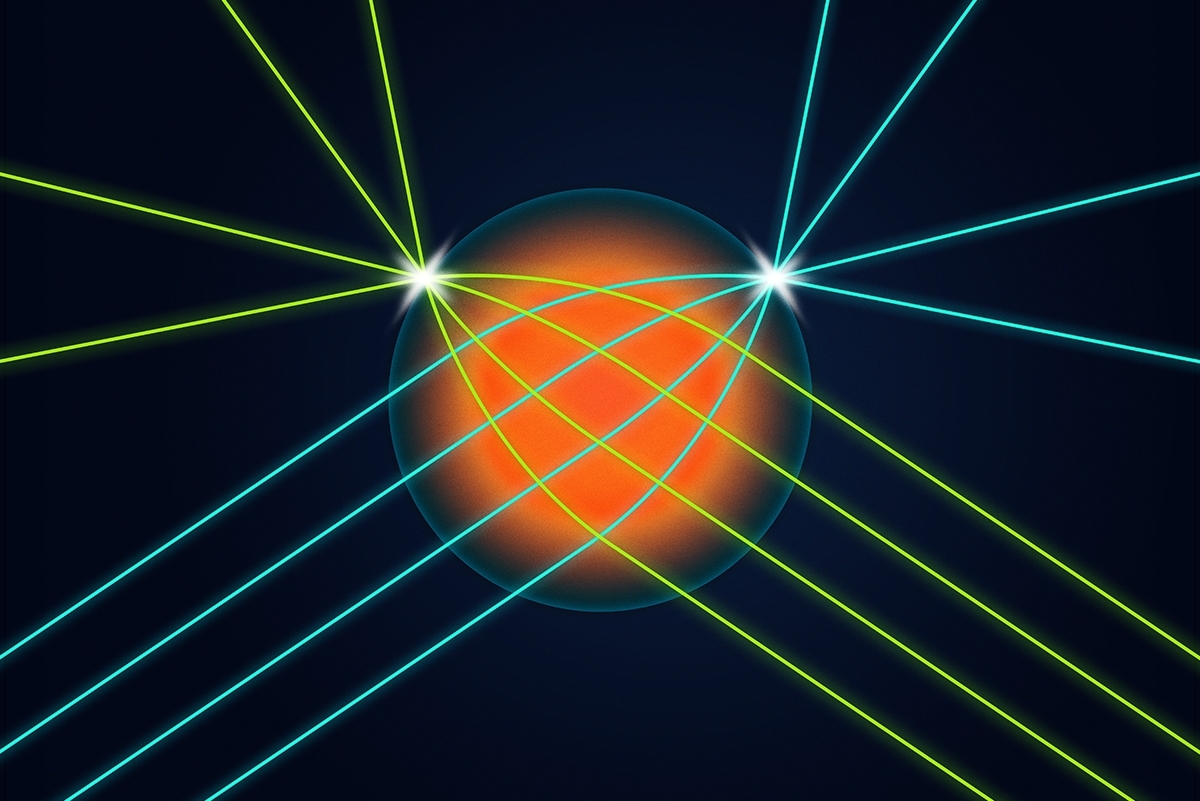 Researchers confront optics and data-transfer challenges with 3D-printed lens