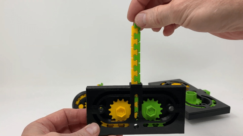 3D Printed Rigid Chain Mechanism