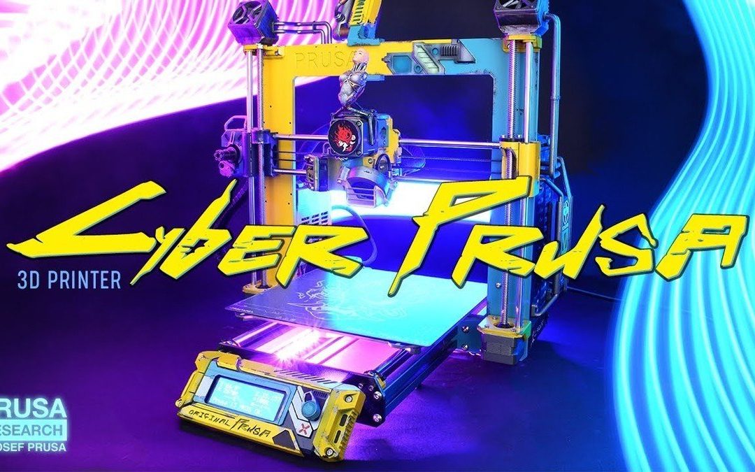 Check out this amazing Cyberpunk 2077-inspired 3D printer from Prusa Research