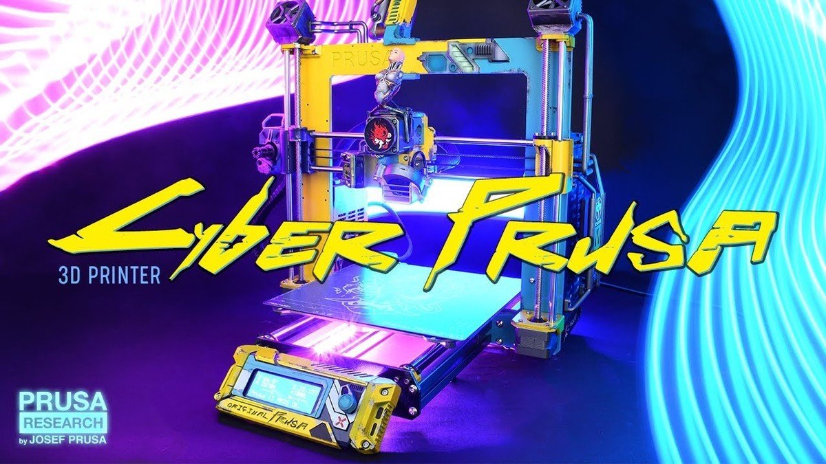 Check out this amazing Cyberpunk 2077-inspired 3D printer from Prusa Research