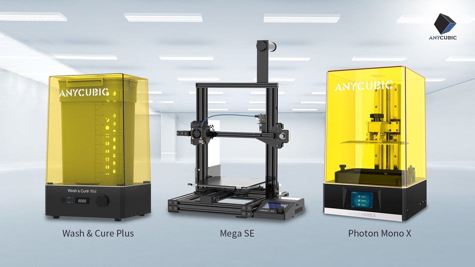 Anycubic Showcases the Mega SE 3D Printer and Wash & Cure Plus at CES 2021