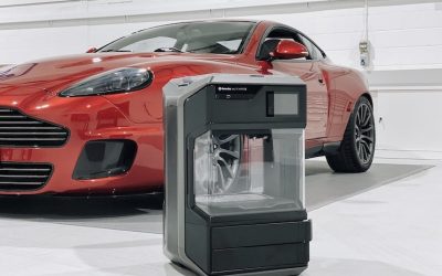 MakerBot METHOD X 3D printer deployed by renowned automotive design in Aston Martin CALLUM Vanquish 25 project