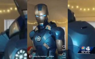 Clemson engineering grad goes viral for homemade Iron Man suit