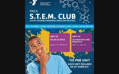 Session of YMCA’s STEM Club For Middle Schoolers Begins Jan. 19