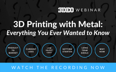 3D Printing Webinar and Virtual Event Roundup: February 7, 2021