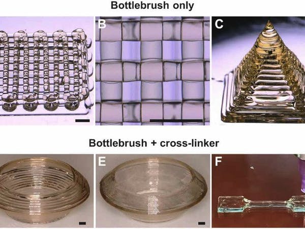 Researchers Develop an Elastic Material for Stretchy, Soft 3D-Printed Parts — Without Solvents