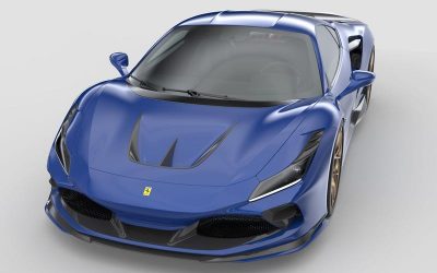 1016 Industries Debuts Its First-Ever Permanent 3D-Printed Body Kit for the Ferrari F8