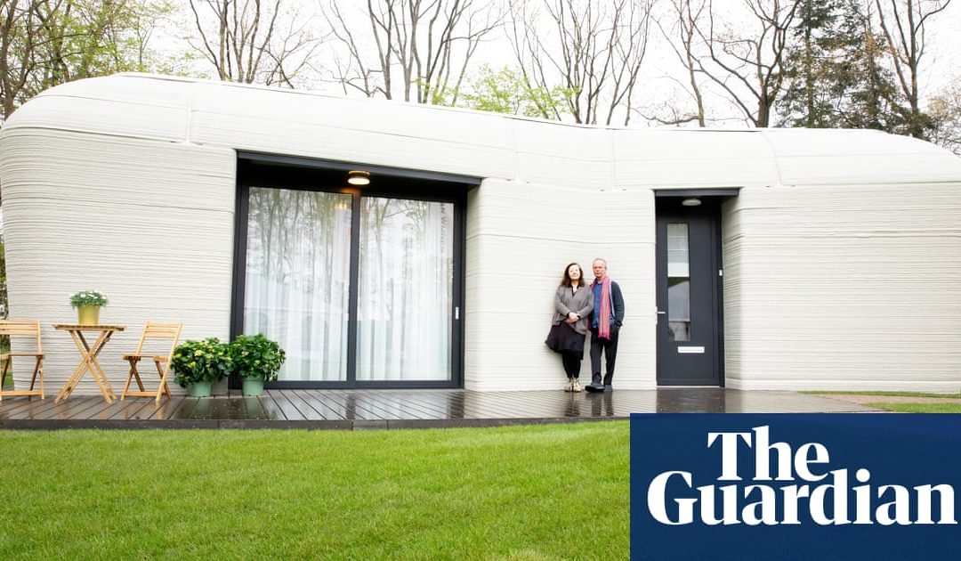 Dutch couple move into Europe’s first fully 3D-printed house