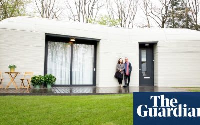 Dutch couple move into Europe’s first fully 3D-printed house