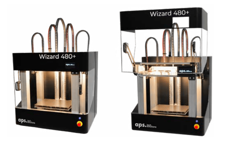 The Wizard 480+, APS’ versatile solution for composite 3D printing