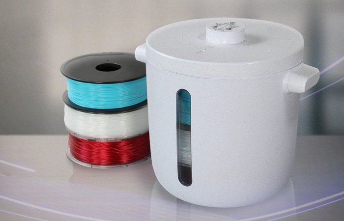 PrintDry 3D printer filament storage