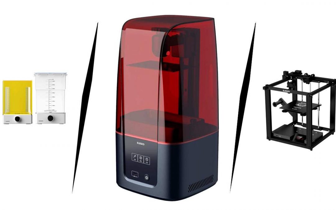 ELEGOO Mars 3 LCD 3D printer, Mercury X, Neptune X FDM pre-orders begin